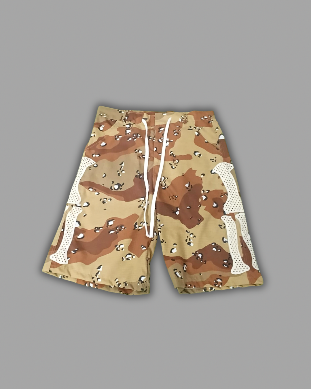 Leather Bone Camo Jorts