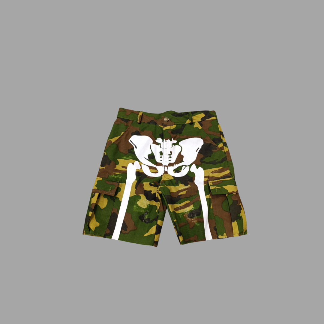 Army Camo Bone Shorts