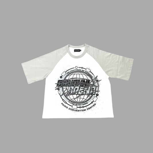 Giovanni Arena T Shirt Gry/Wht