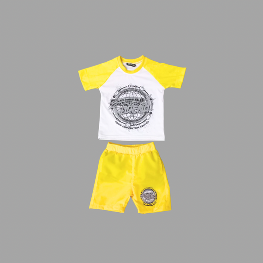 GIOVANNI ARENA KIDS SET IN YELLOW