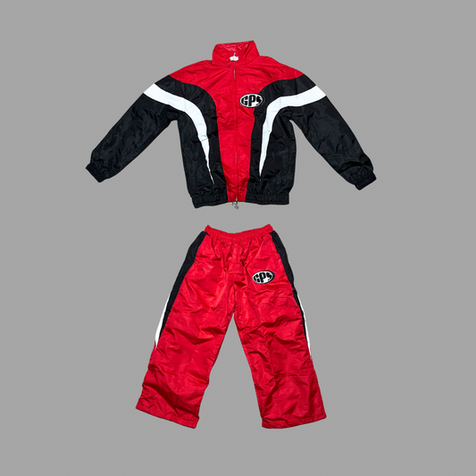 Giovanni Sports Set Red/Blk/Wht