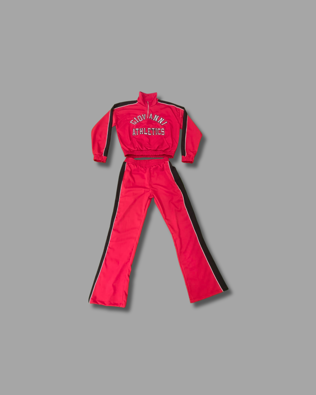 Red Giovanni Athletic Set