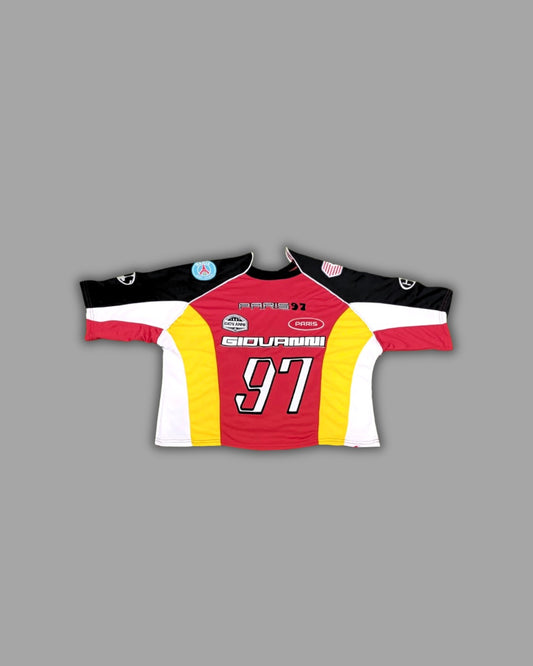 NM Futbol Jersey In Red/Blk