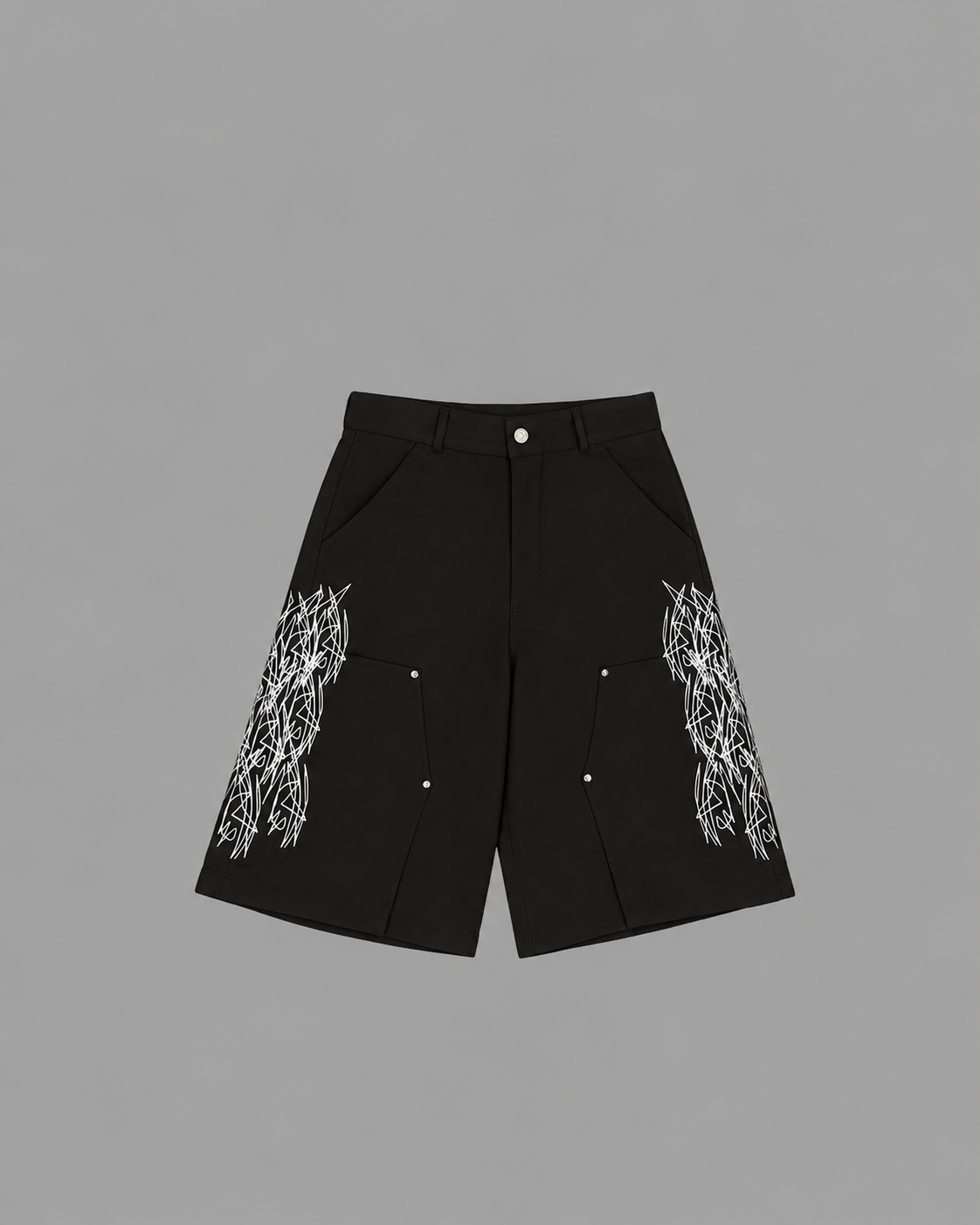 Scribble Carpenter Jorts (black)