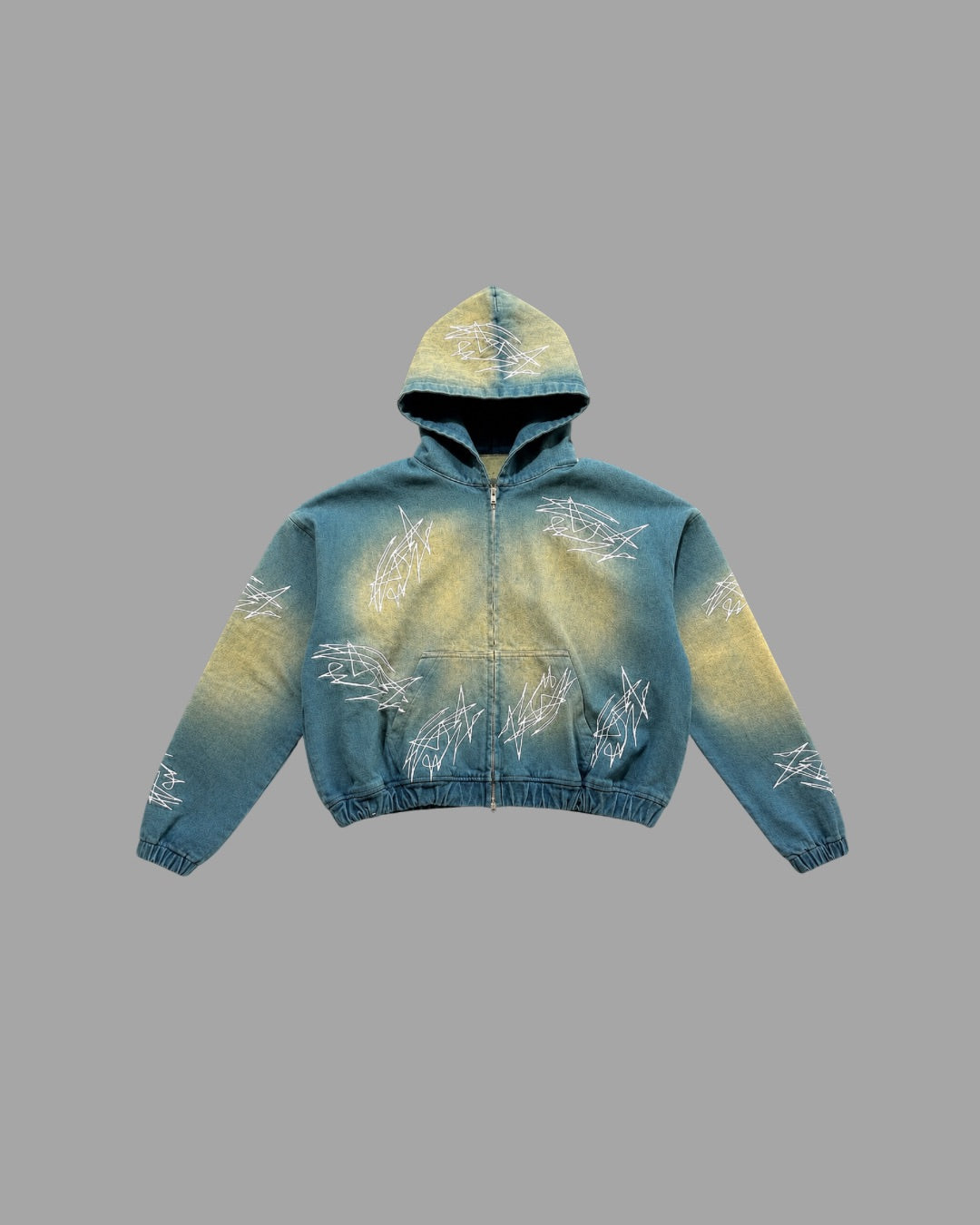 Scribble Jean Hoodie (Coming Soon)