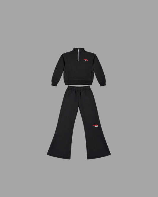 G2 Qtr Zip Set (black)
