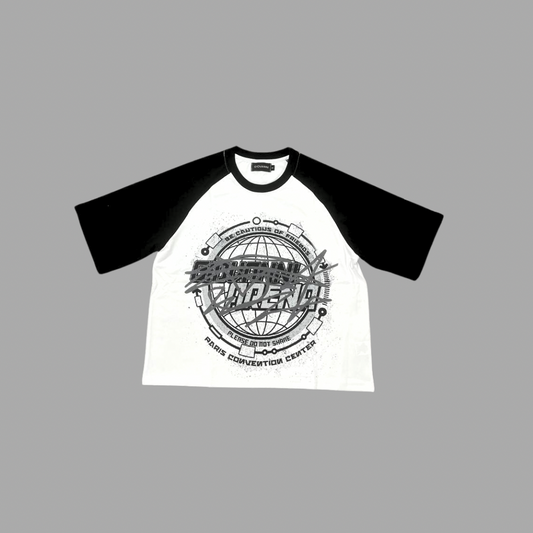 Giovanni Arena T Shirt Blk/Wht