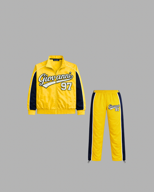 Yellow Cortez Windbreaker Set