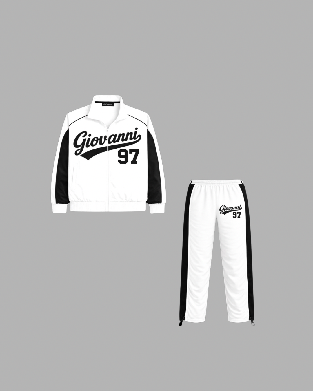 White Cortez Windbreaker Set
