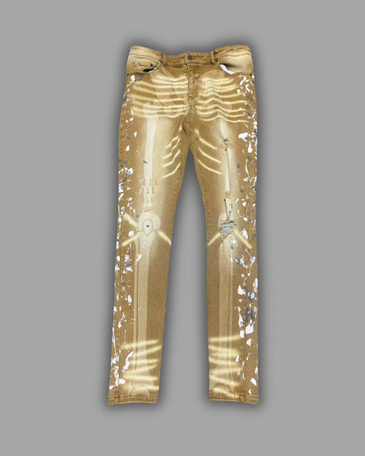 Khaki Bone Jeans
