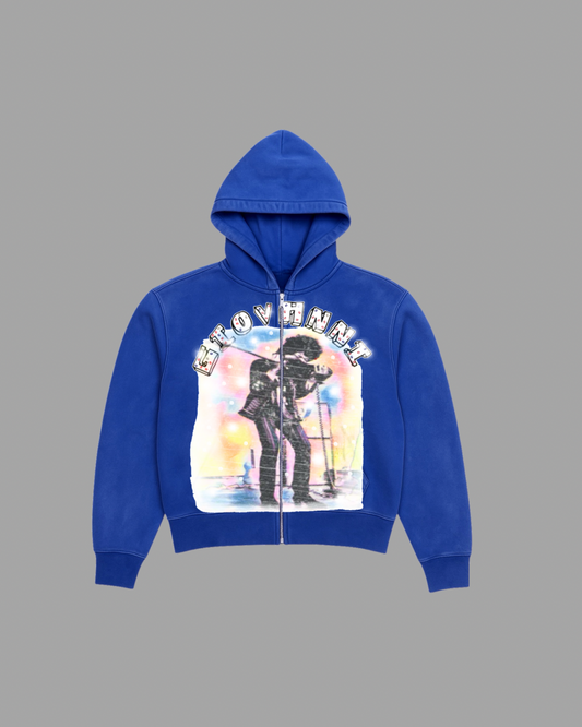 Blue Jimmy Hendrix RS Hoodie