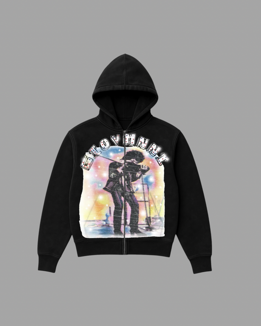 Black Jimmy Hendrix RS Hoodie